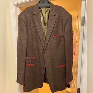 Wool tweed sport coat.